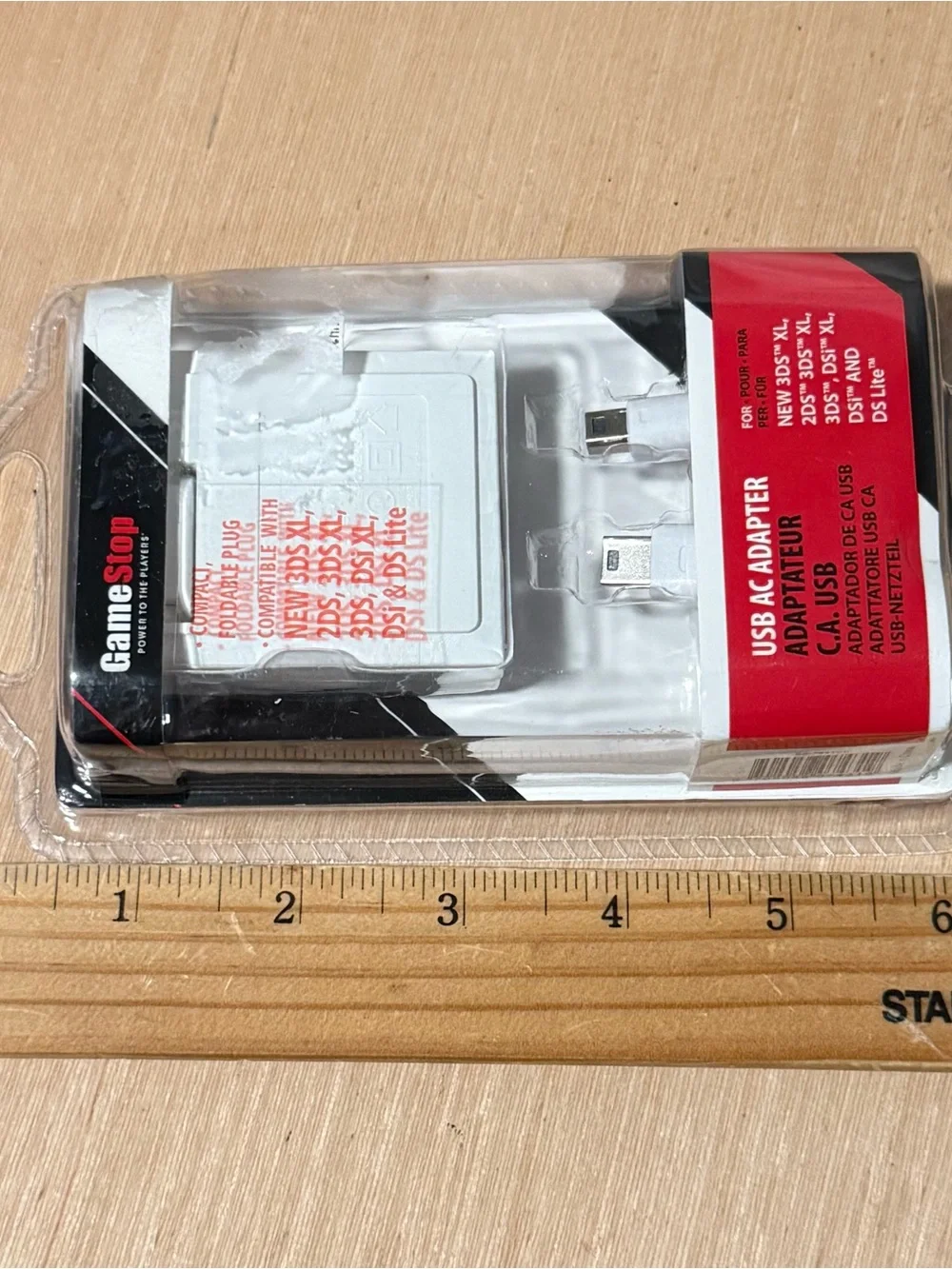 Gamestop USB AC Adapter Nintendo 3DS XL, 3DS, DSi, DSi XL, & DSi Lite Brand New!